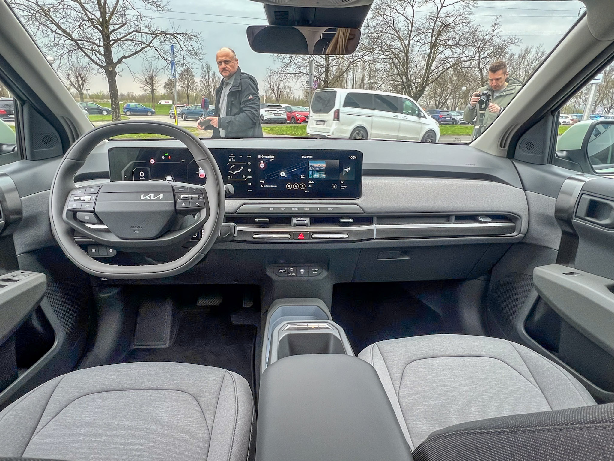 Kia EV 3 unutrašnjost