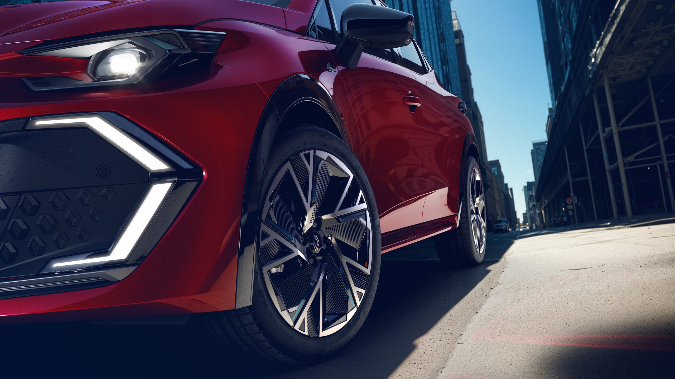 Renault Clio full hybrid E-Tech - Esprit Alpine - Absolute Red