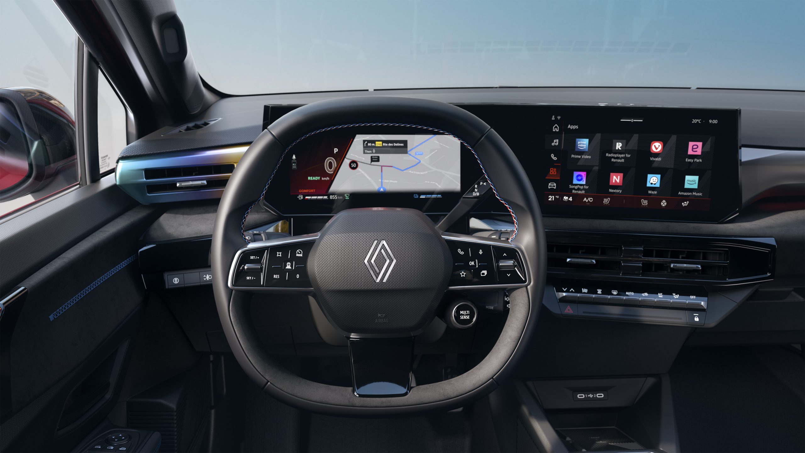 Renault Clio full hybrid E-Tech - Esprit Alpine - Absolute Red